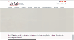 Desktop Screenshot of airfal.com
